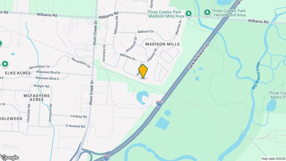 2695 Four Seasons Dr Map and Location Details