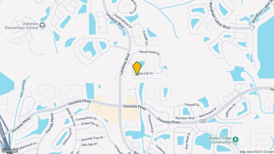 1523 Golden Poppy Ct Map and Location Details