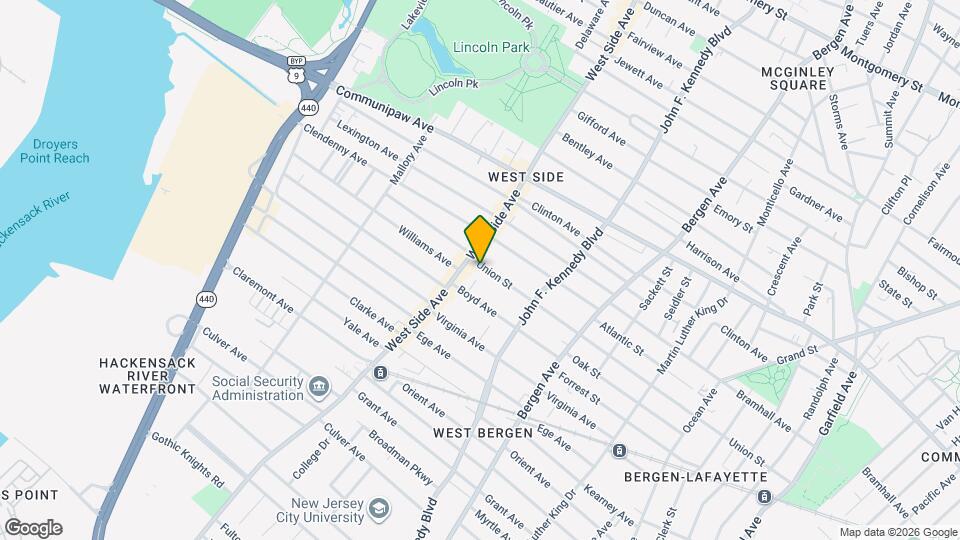 325 Union St Map and Location Details