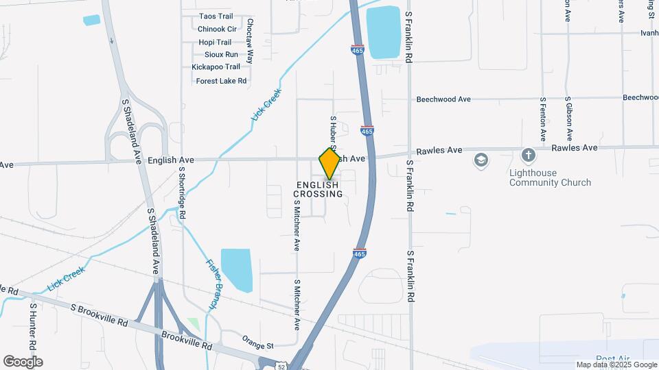 617 Woods Crossing Ln Map and Location Details