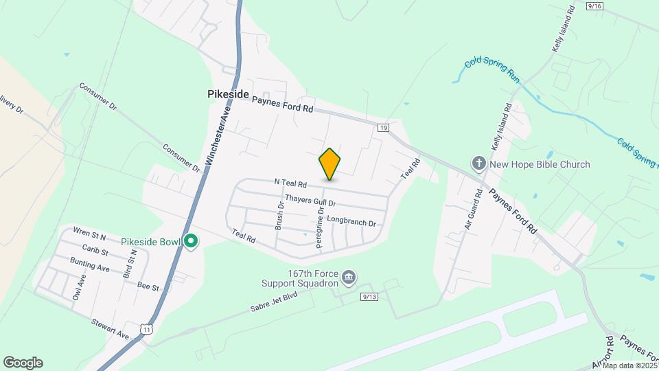 202 N Teal Rd Mapa y Detalles de la Ubicación