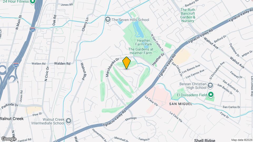 1521 Siskiyou Dr Map and Location Details