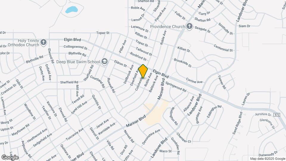 5246 Colchester Ave Map and Location Details