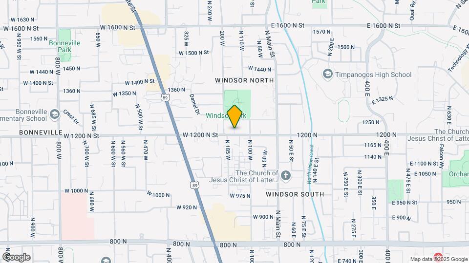142 W 1200 N St-Unit -142 W 1200 N Map and Location Details