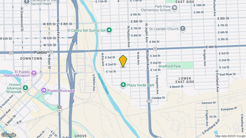 104 N Glendale Ave Mapa y Detalles de la Ubicación