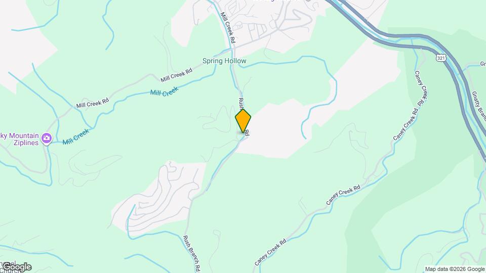 702 Rush Branch Rd Map and Location Details