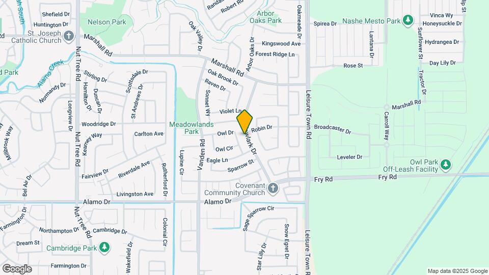 1126 Meadowlark Dr Map and Location Details