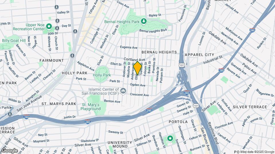 515 Ellsworth St Map and Location Details