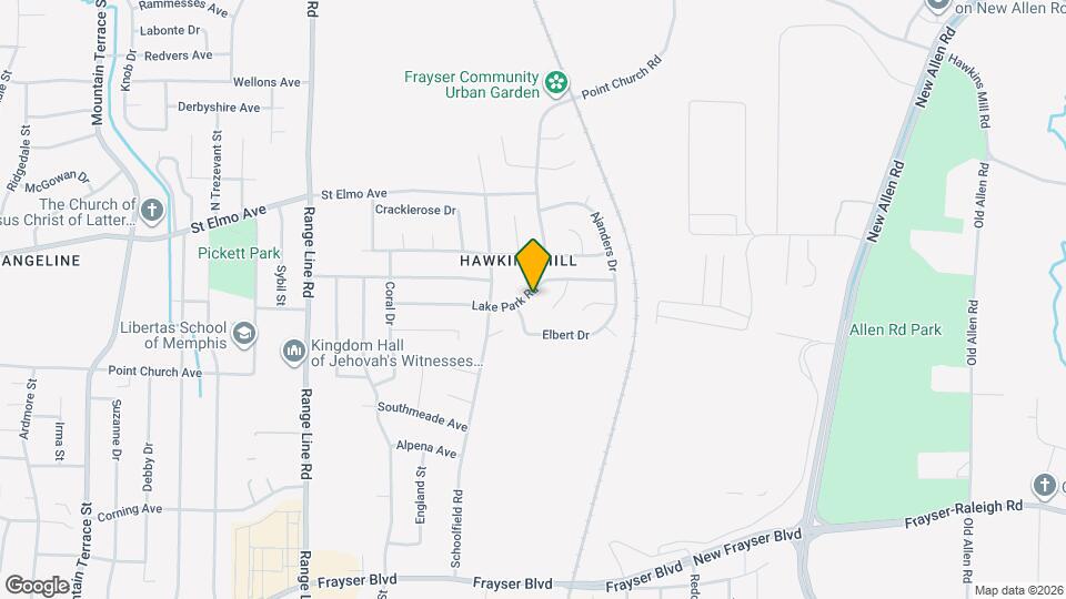 2901 Lake Park Rd Map and Location Details