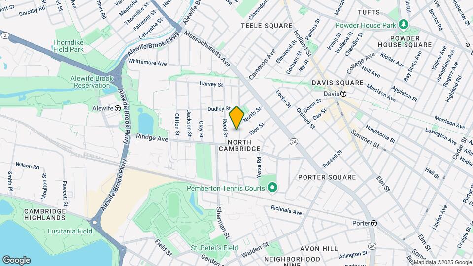 59 Cedar St, Unit 3 Map and Location Details