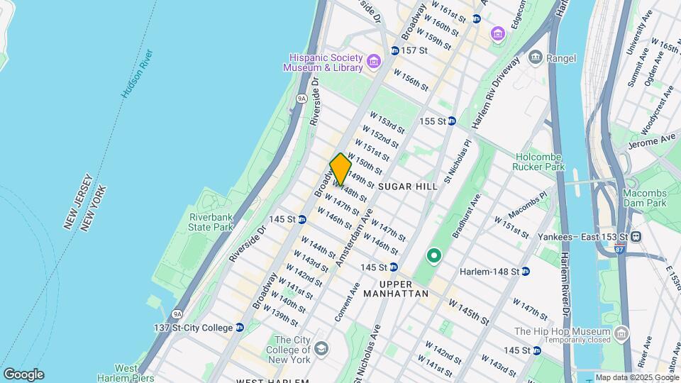546 W 148th St Map and Location Details