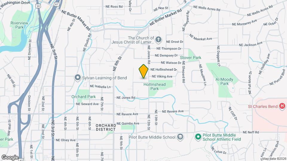 1154 NE Ulysses Dr Map and Location Details