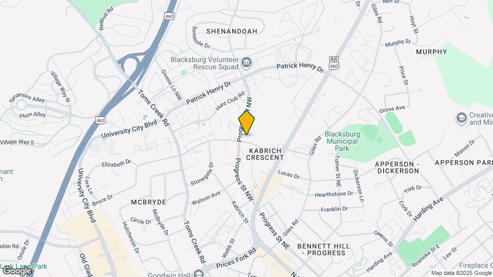 206 Broce Dr Mapa y Detalles de la Ubicación