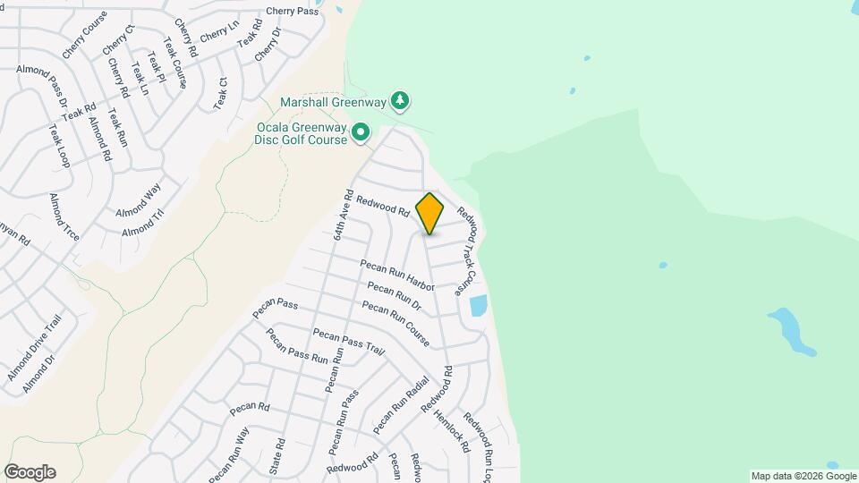 1 Redwood Track Terrace Map and Location Details