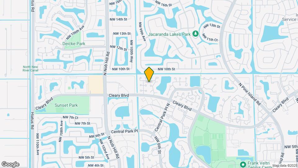 845 NW 98th Ave Map and Location Details