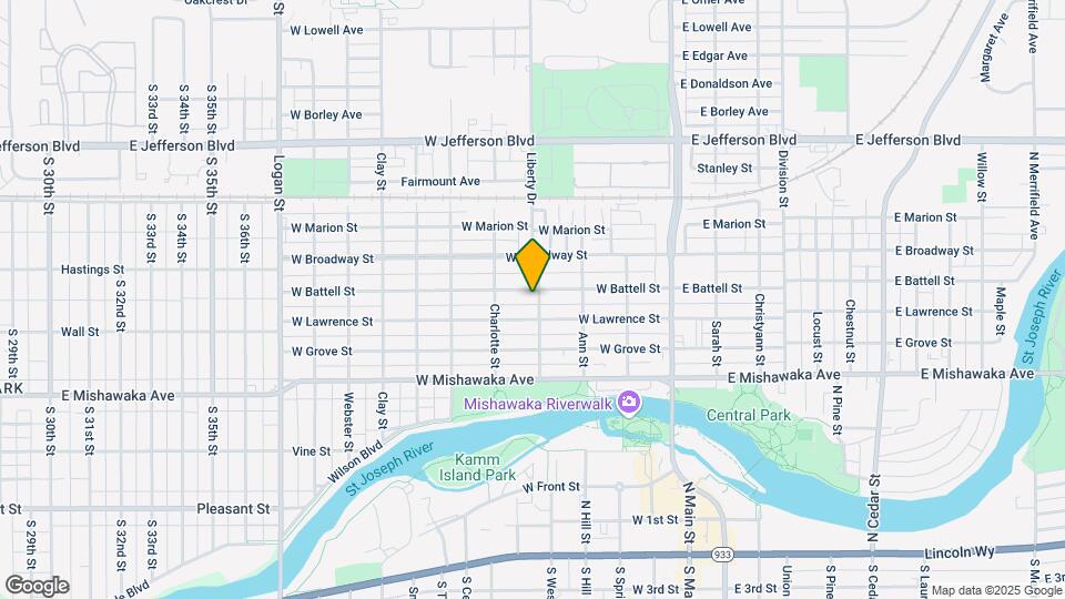 815 Liberty Dr Map and Location Details