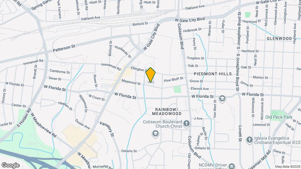 2202 Maywood St Map and Location Details