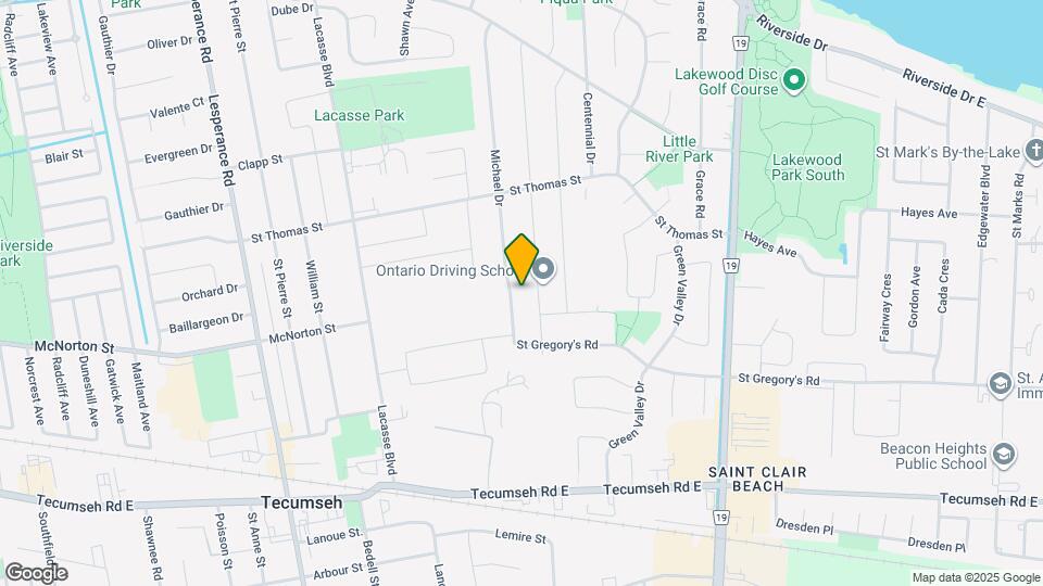 852 Michael Dr Map and Location Details