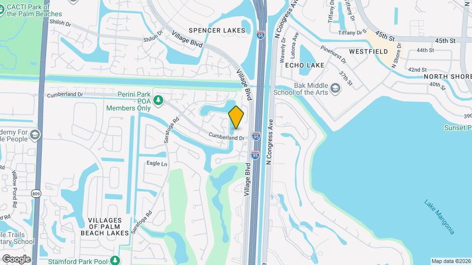 5020 50th Way Map and Location Details