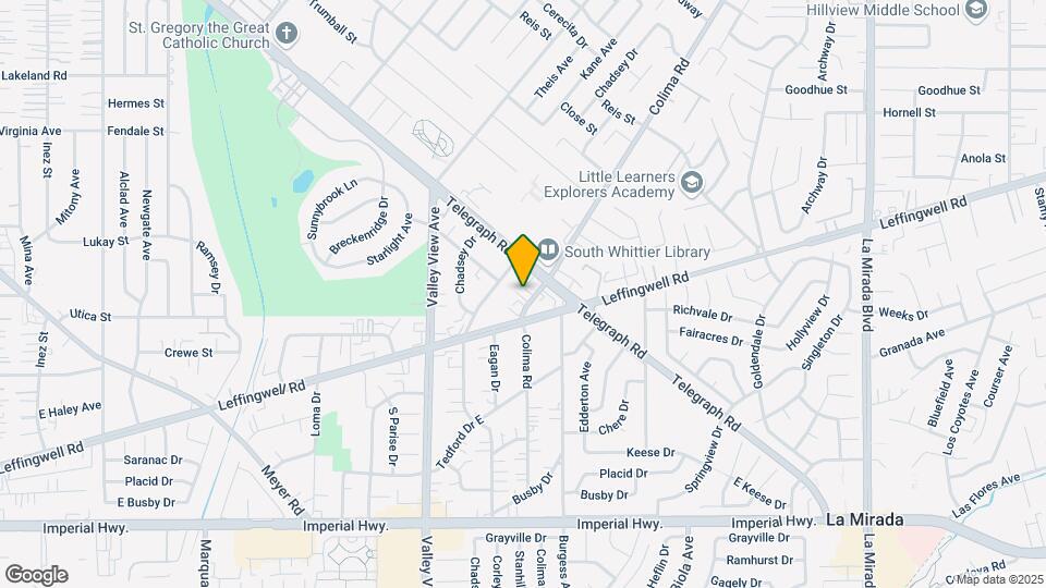 11727 Colima Rd Map and Location Details