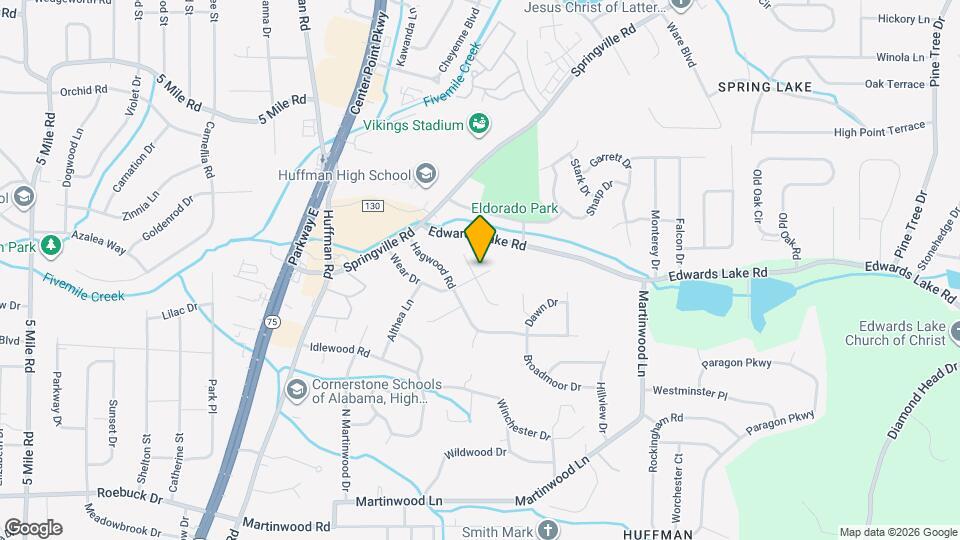 821 Pine Forest Cir Map and Location Details