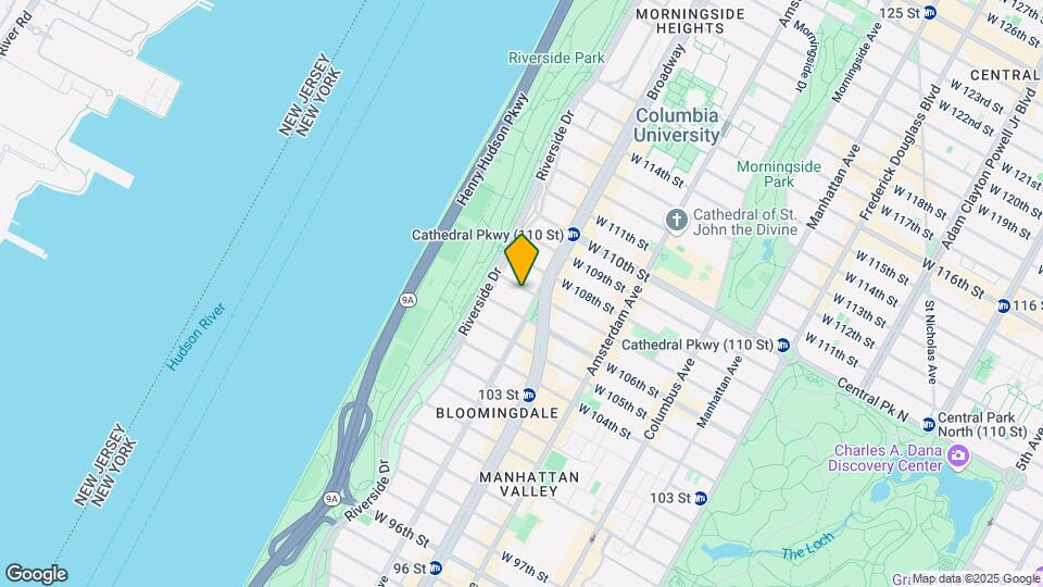 304 West 107 Street Map and Location Details