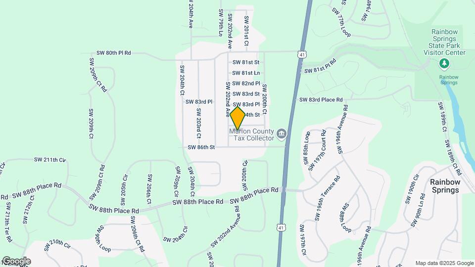 20161 SW 85th Pl Map and Location Details