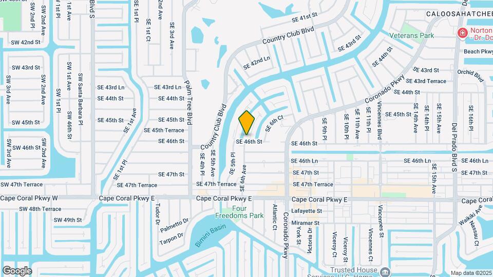 4546 SE 6th Pl Map and Location Details