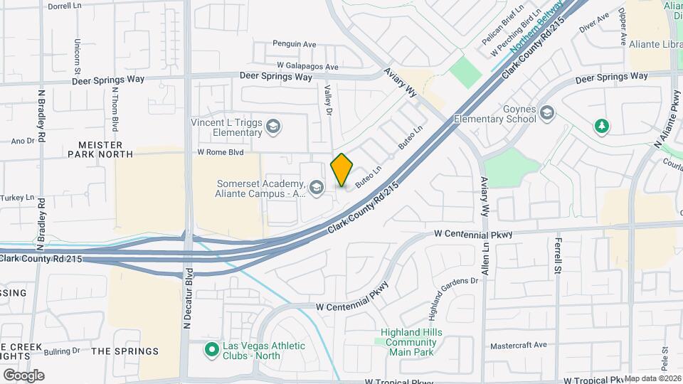 6509 Cedar Waxwing St Map and Location Details