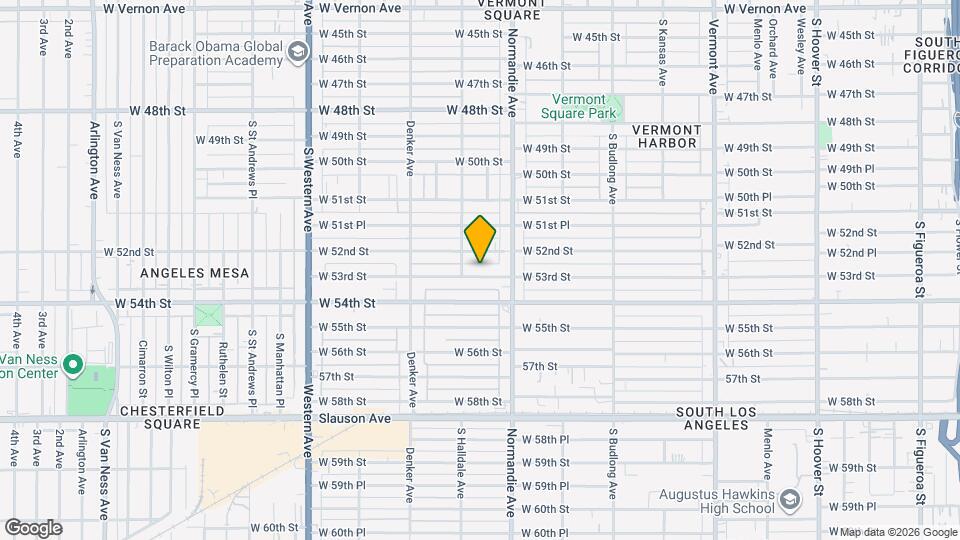 1439-1441 W 53rd St Map and Location Details