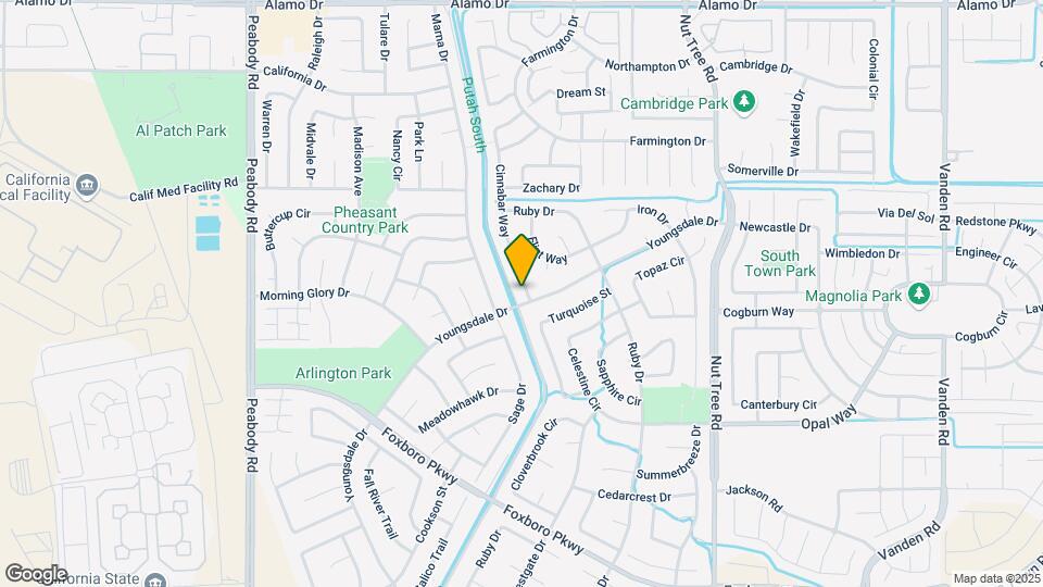 1006 Cinnabar Way Map and Location Details