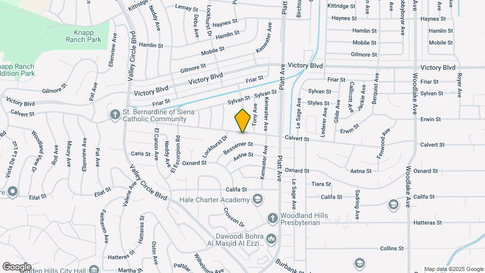 23832 Calvert St Map and Location Details