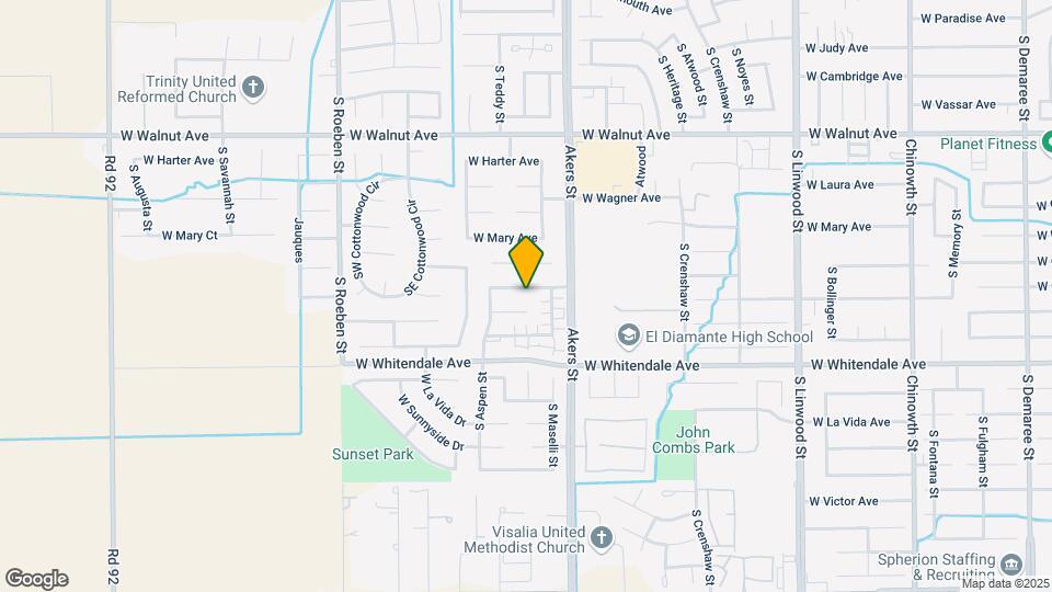 5423 W Cherry Ave Map and Location Details
