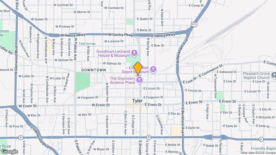 Moore Grocery Lofts Apartments in Tyler, TX