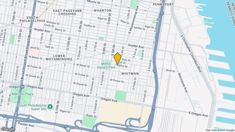 408 Durfor St Map and Location Details