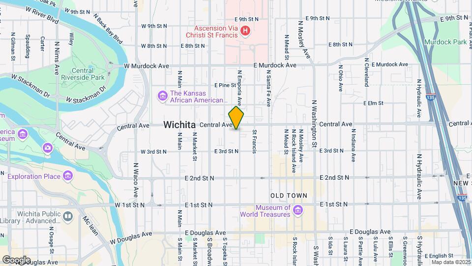 439 N Emporia St Mapa y Detalles de la Ubicación