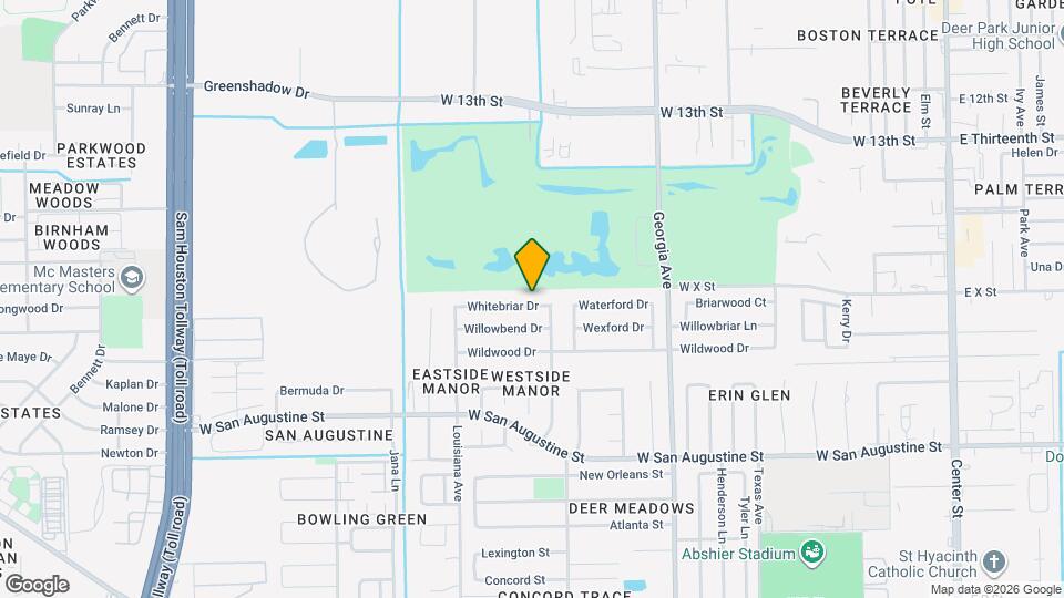 1805 Whitebriar Dr Map and Location Details