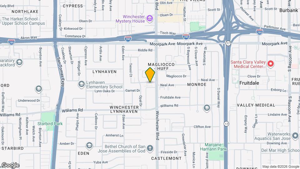 3140 Neal Ave, Unit 4 Mapa y Detalles de la Ubicación