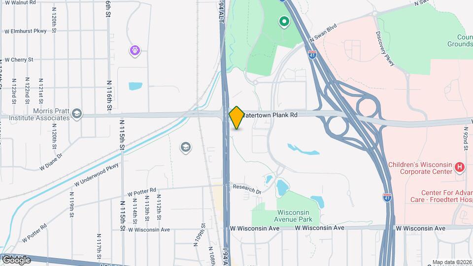 The Waterfair Mapa y Detalles de la Ubicación