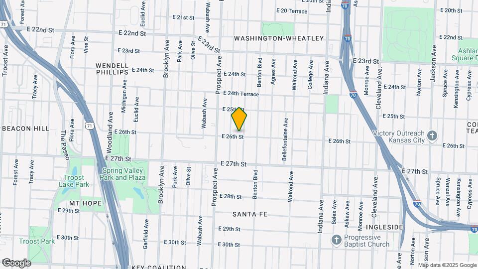 2712 E 26th St Mapa y Detalles de la Ubicación