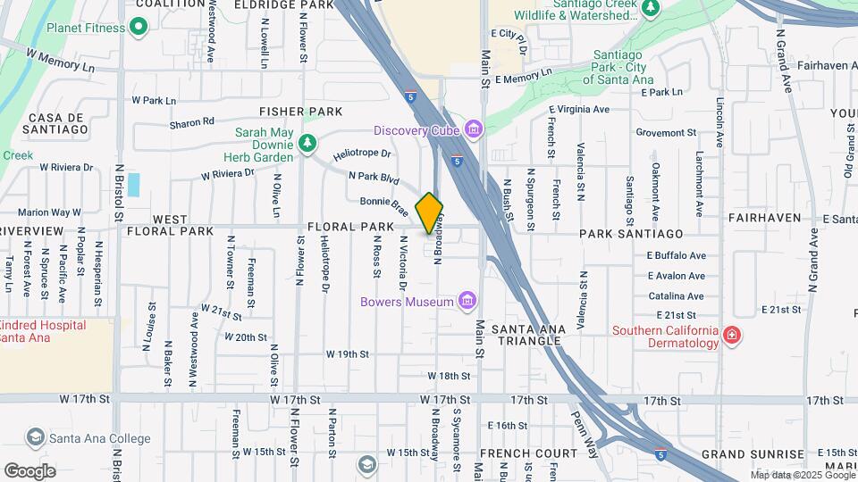 2208 N Broadway Map and Location Details