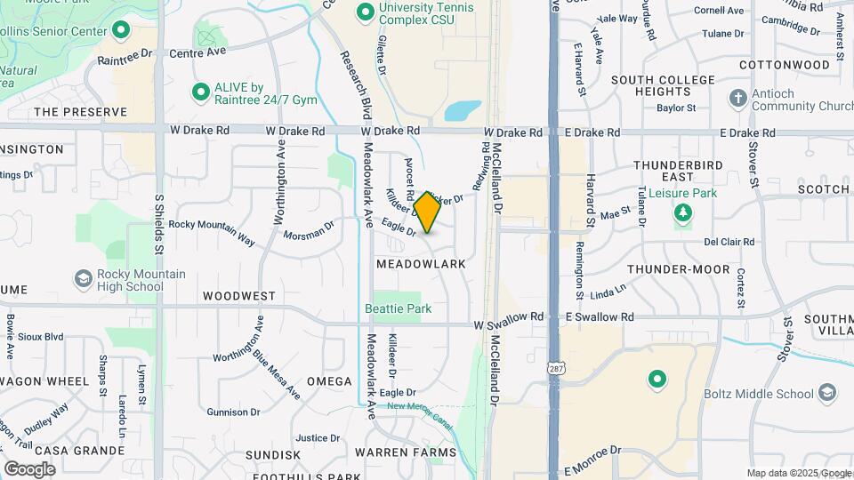 2840 Eagle Dr Map and Location Details