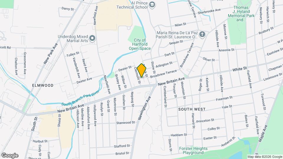 20 Clermont St Map and Location Details