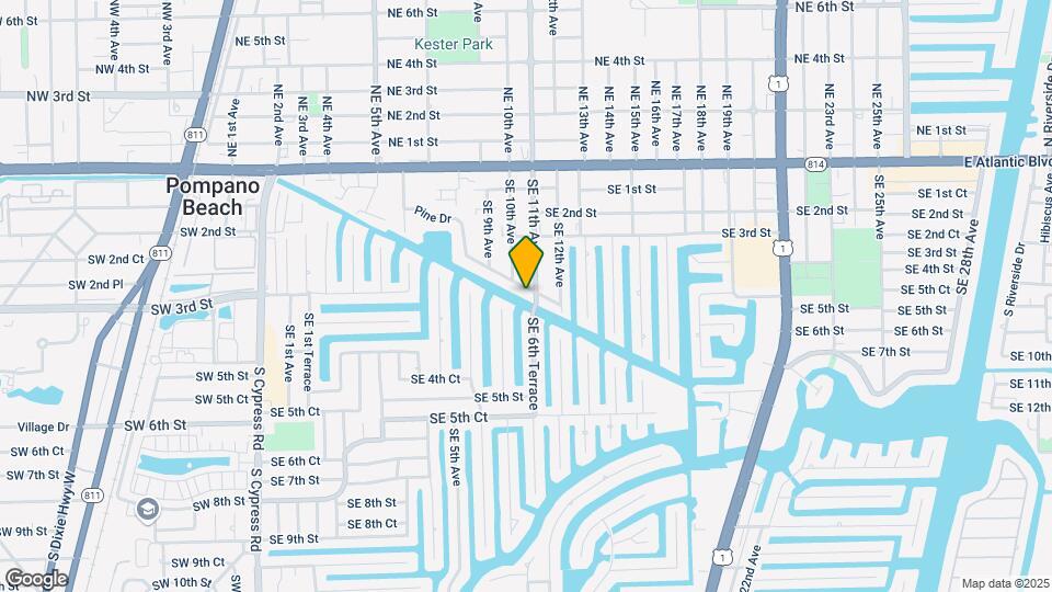 1012 Pine Dr Map and Location Details