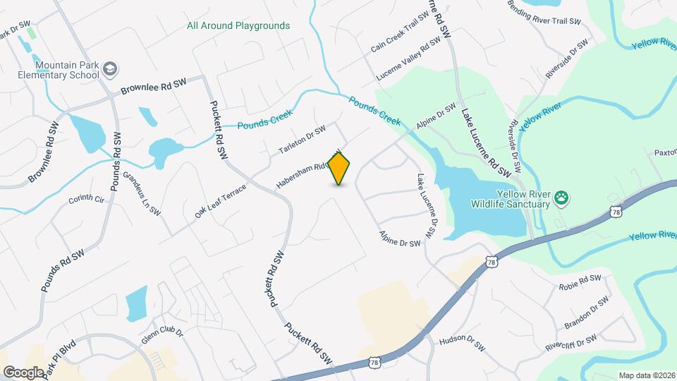 4821 Valley Dale Dr SW, Unit B Mapa y Detalles de la Ubicación