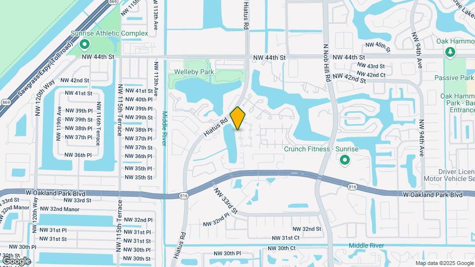 3749 NW 107th Way Map and Location Details