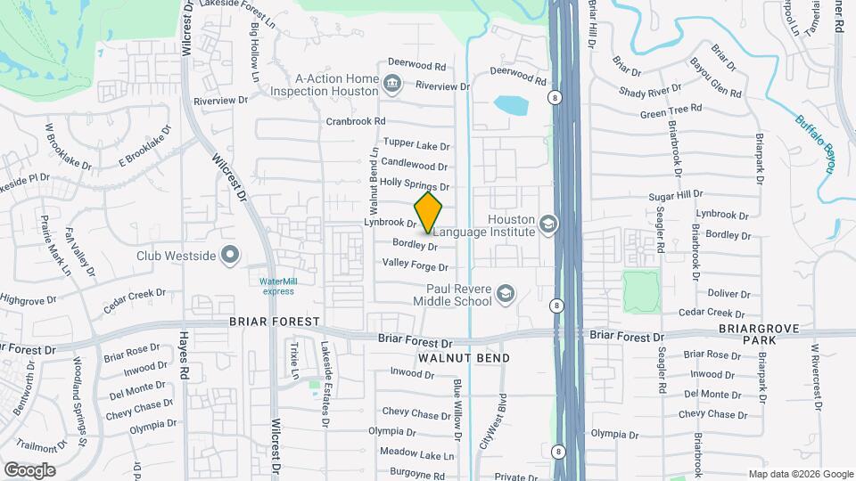 10622 Bordley Dr Map and Location Details