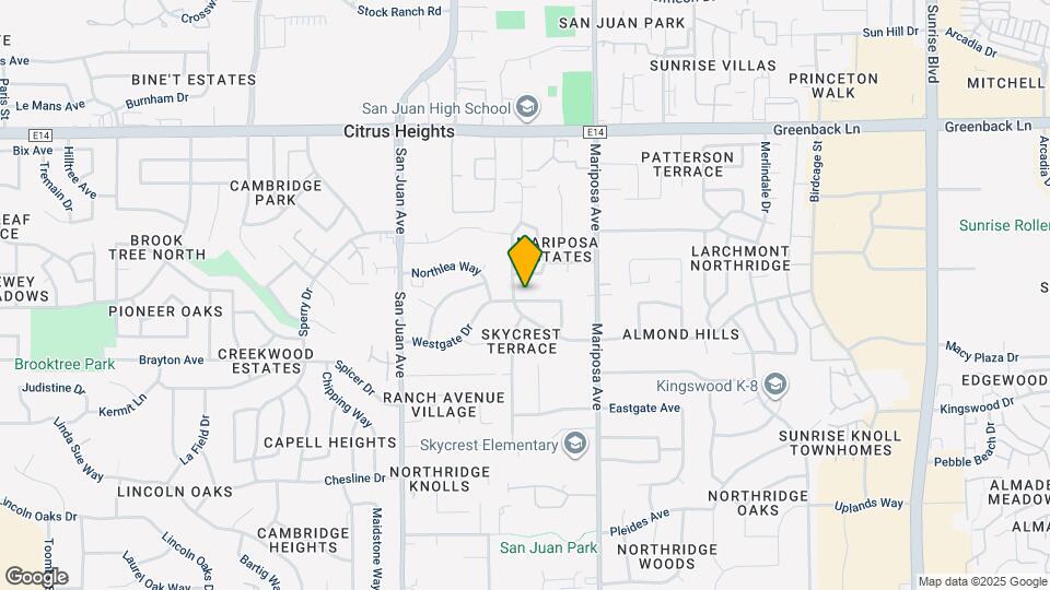 7519 Westgate Dr Map and Location Details