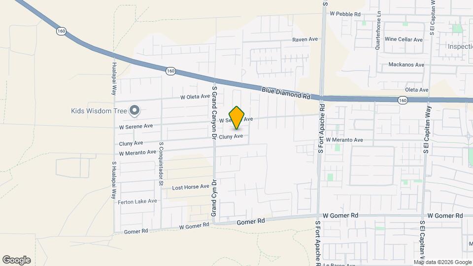9726 Cluny Ave Map and Location Details