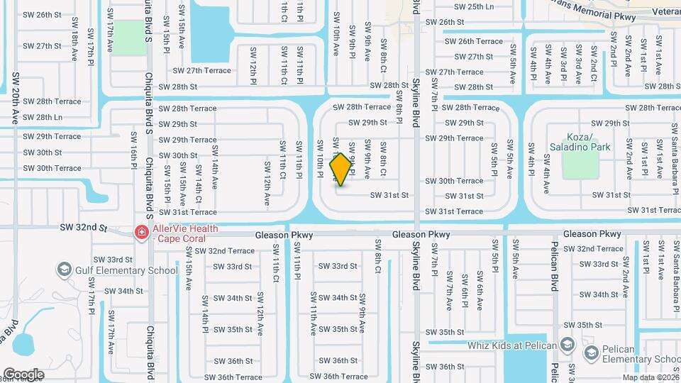 929 SW 31st St Map and Location Details